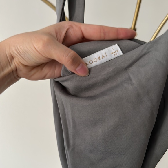 square neck midi dress - Picture 4 of 5